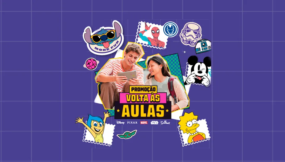 Promoção Walt Disney Volta às Aulas 2025