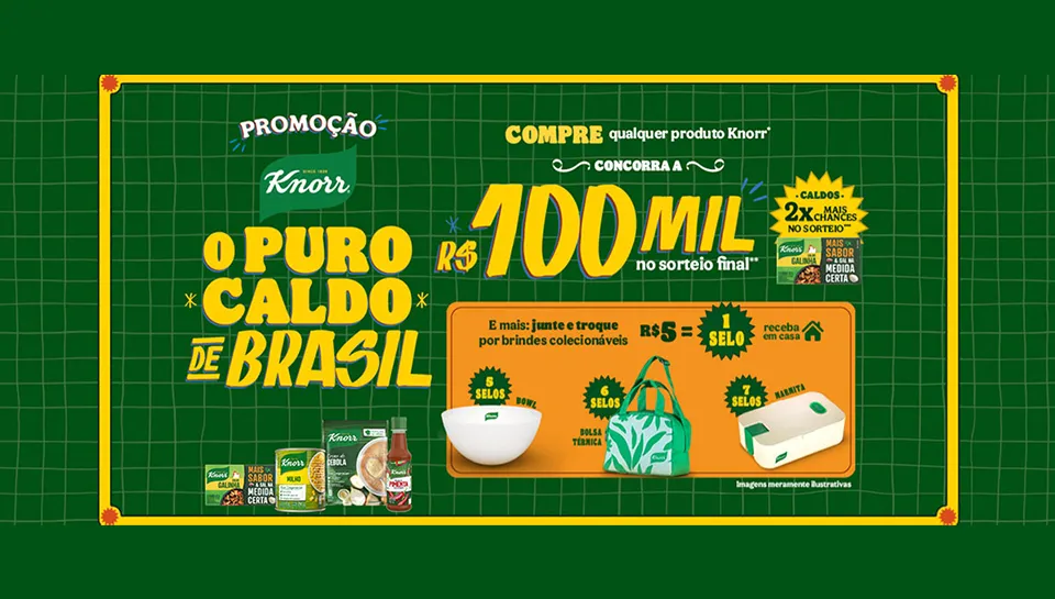 Promoção Knorr o Puro Caldo de Brasil 2024