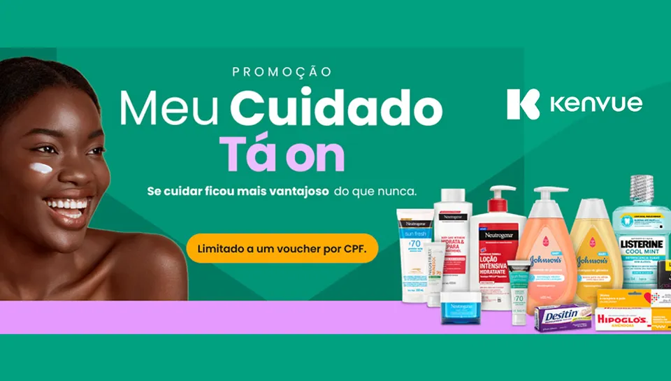 Promoção Kenvue Johnson Meu Cuidado Tá On 2024