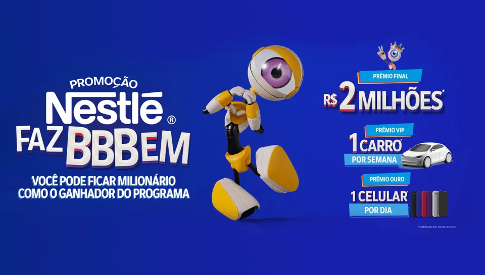 Promoção Nestlé Faz BBBem 2025