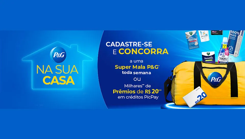 Promoção P&G na Sua Casa 2023