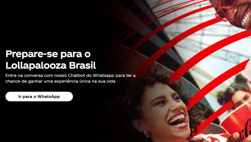 Promoção Coca-Cola Lollapalooza 2025