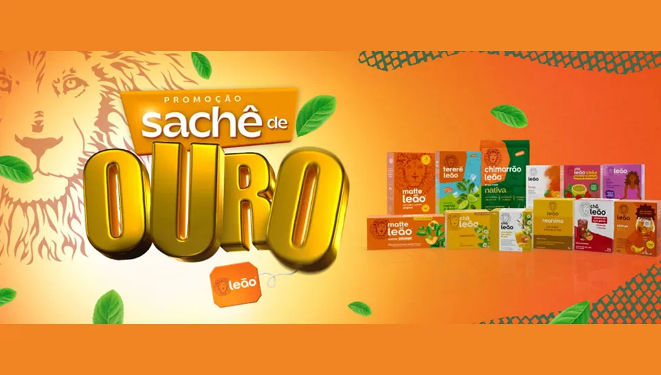 Promoção Sachê de Ouro Chás Leão