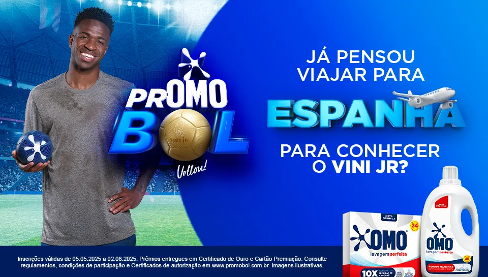 Promoção Omo Promobol 2025