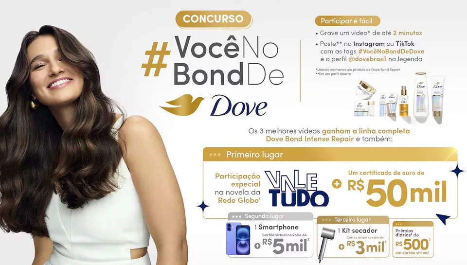 Promoção #VocêNoBondDeDove 2025