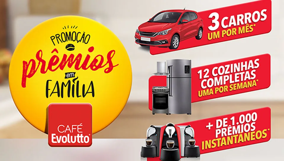 Promoção Prêmios em Família Evolutto 2025