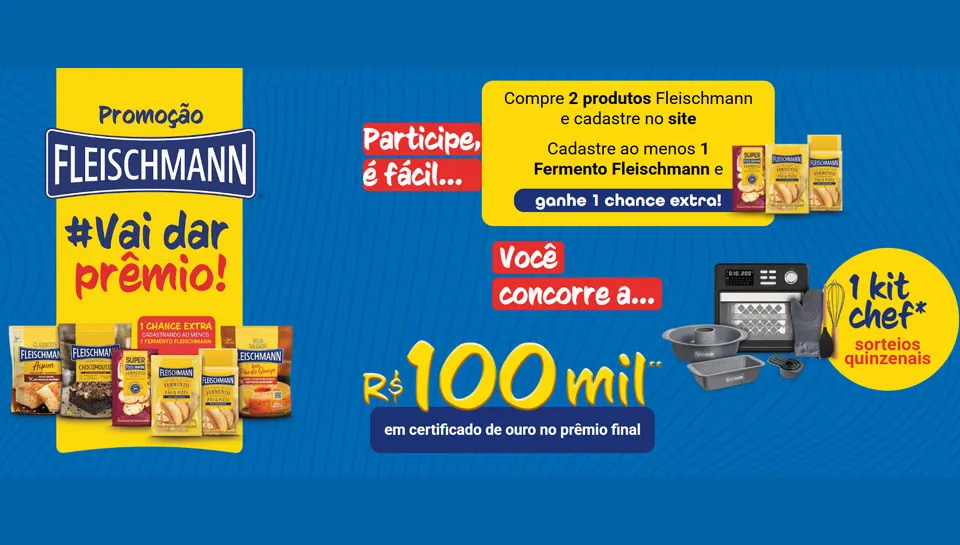 Promoção Fleishmann Vai dar Prêmio 2025