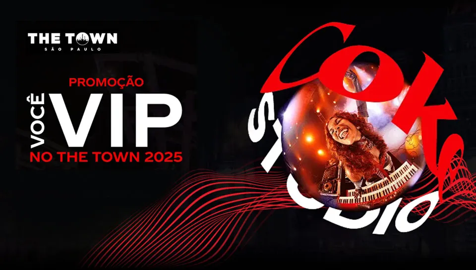 Promoção Coca-Cola Você Vip no The Town 2025