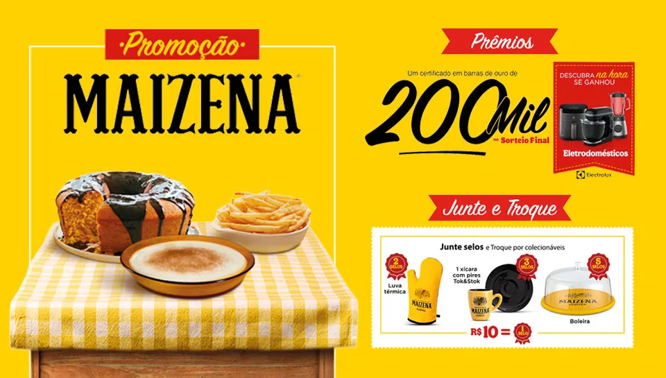 Promoção Maizena 2025