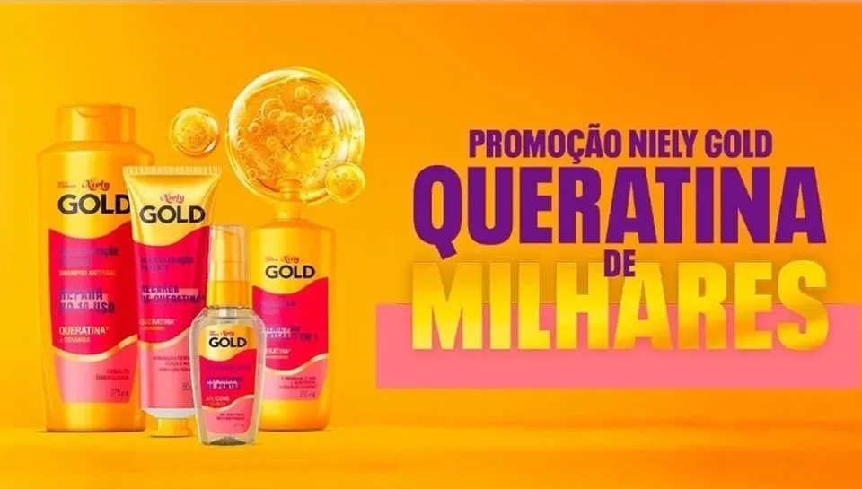 Promoção Niely Gold Queratina de Milhares 2025