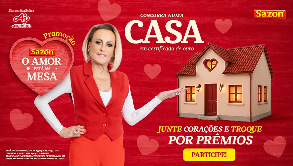 Promoção Sazón O Amor está na Mesa 2025