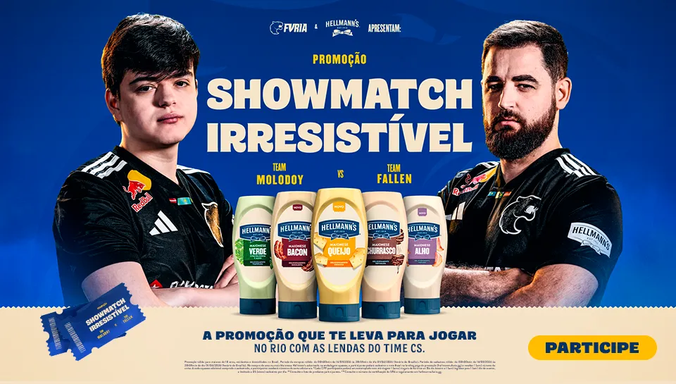 Promoção Showmatch Irresistível Hellmann´s 2026