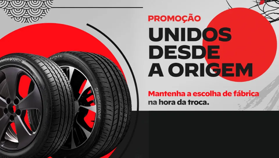 Promoção Bridgestone e Firestone Unidos desde a Origem 2026