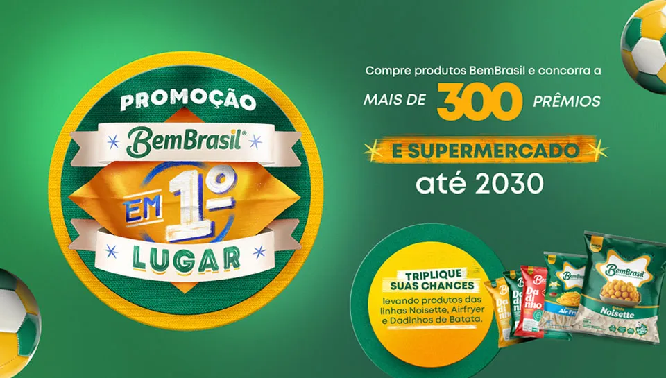 Promoção Bem Brasil em Primeiro Lugar 2026