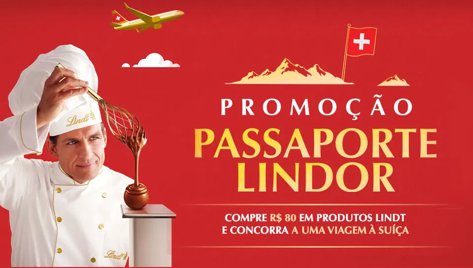 Promoção Lindt Passaporte Lindor 2026