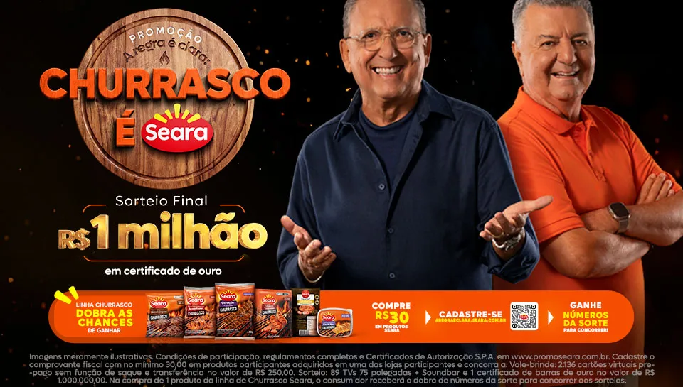 Promoção Seara A Regra é Clara 2026