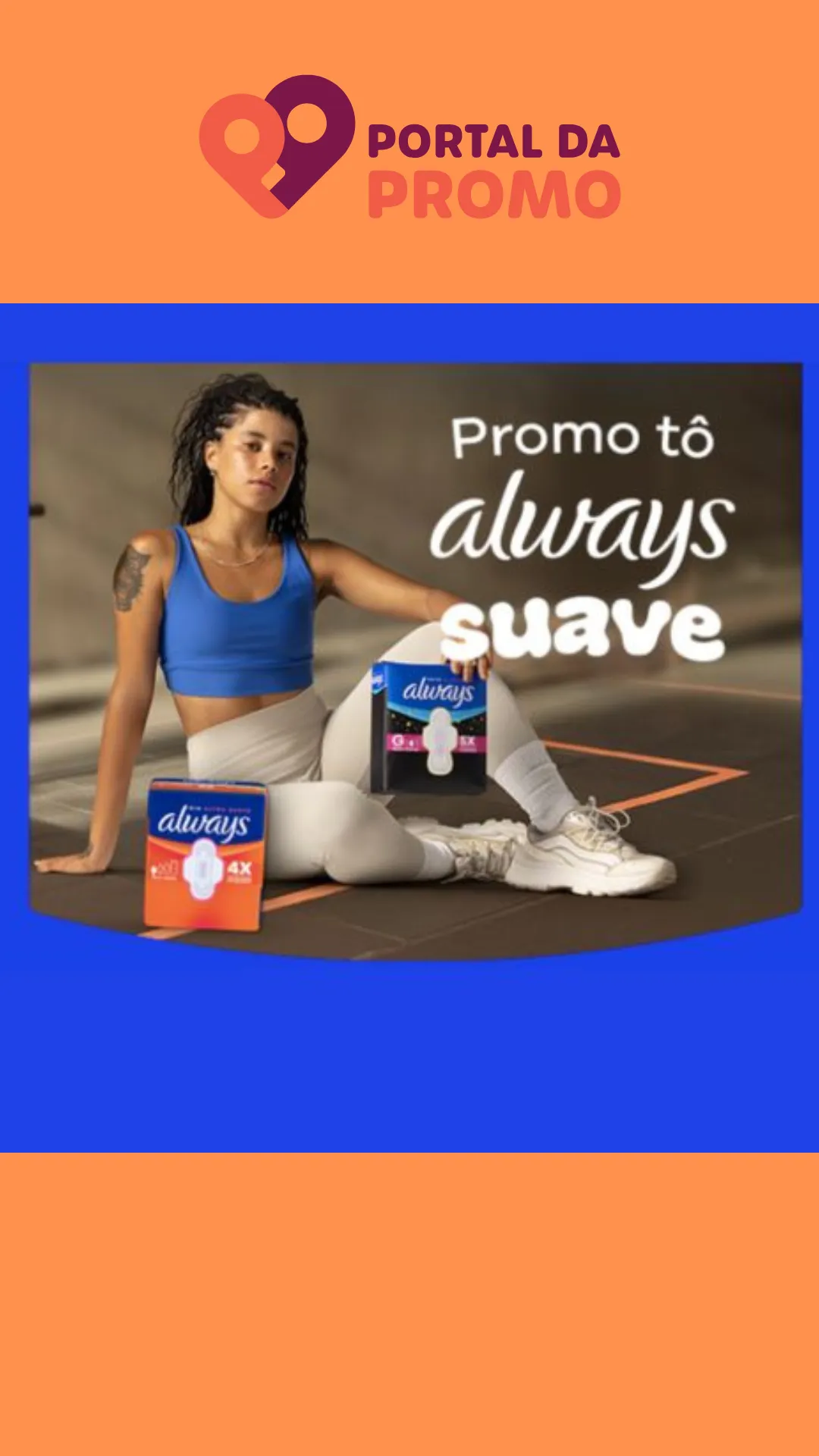 Promoção Tô Always Suave 2026