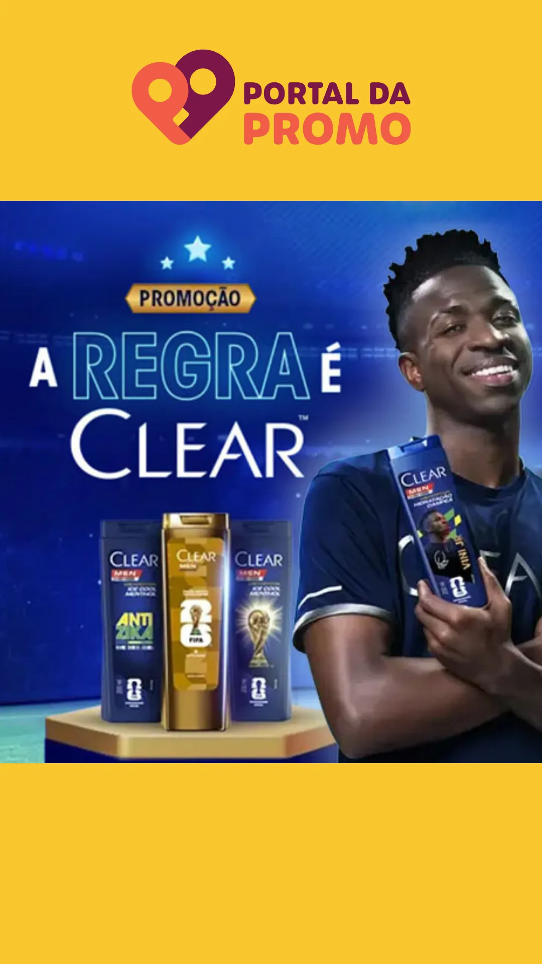 Promoção A Regra é Clear 2026