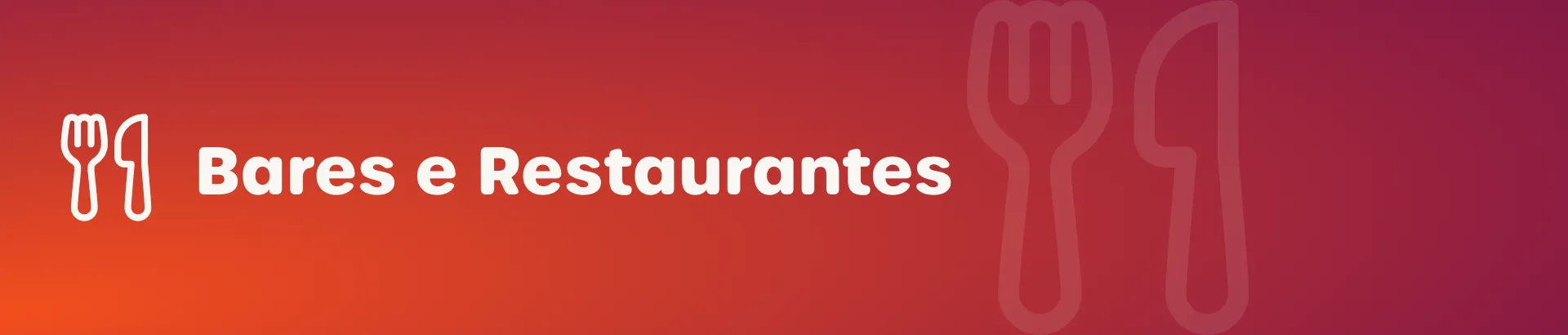 Ilustração para bares e restaurantes