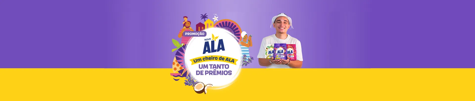 Promoção Um Cheiro de ALA, Um Tanto de Prêmios 2024