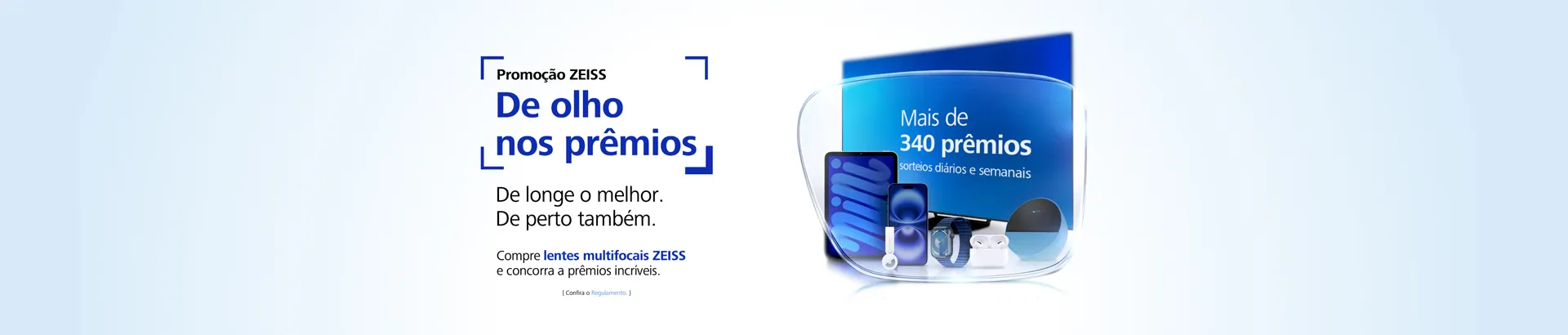 Promoção Zeiss 2024 De Olhos nos Prêmios