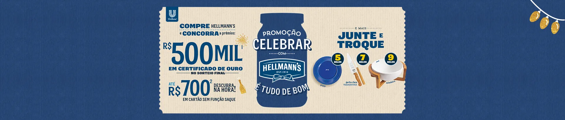 Promoção Celebrar com Hellmann's é Tudo de Bom 2024