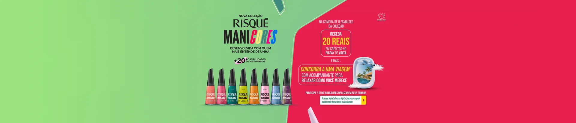 Promoção Risqué Manicores 2024