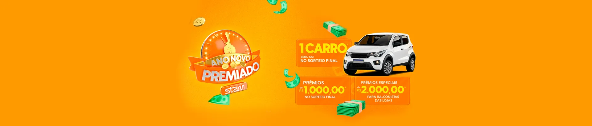 Promoção Stam 2024 Ano Novo Premiado