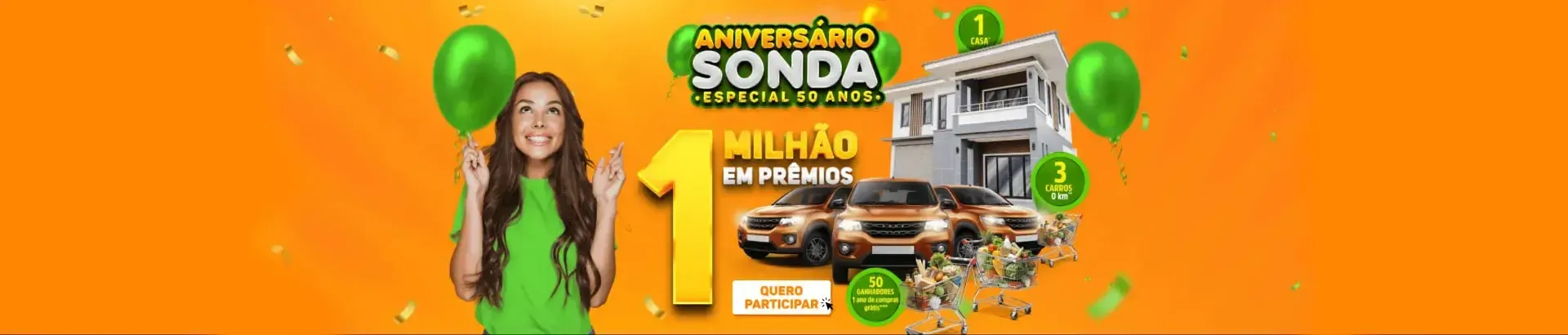 Promoção Anivesário Sonda 2024