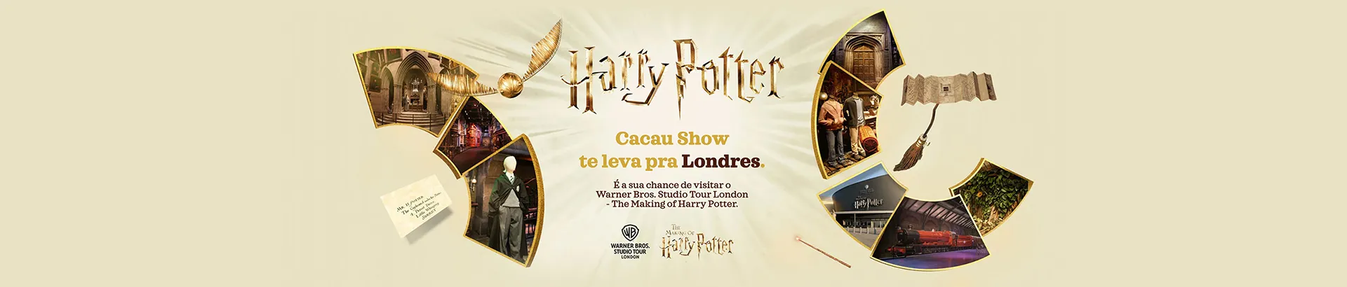 Promoção Cacau Show Harry Potter 2024 Te Leva Para Londres