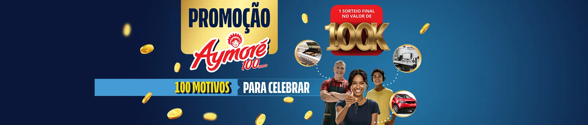 Promoção Aymoré 100 Anos 2024 