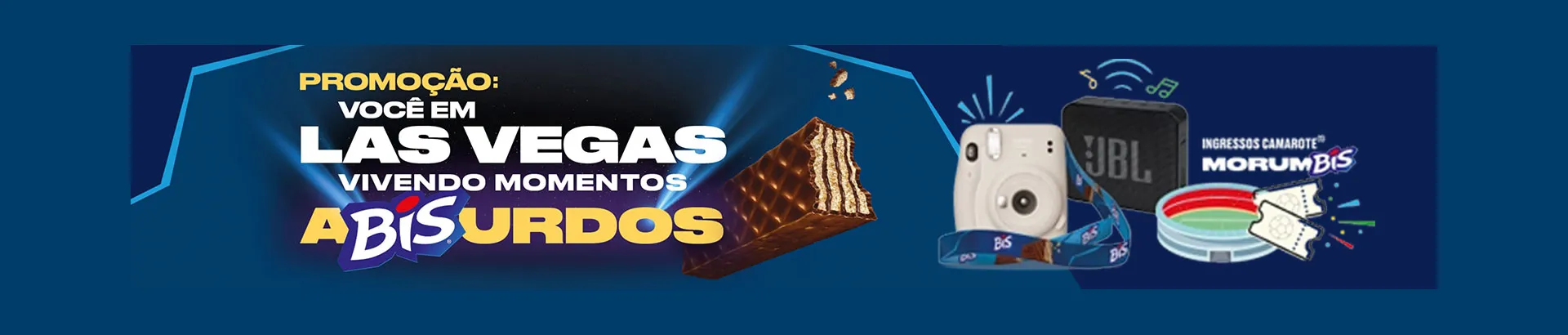 Promoção BIS 2024 Viva Momentos ABISurdos em Las Vegas