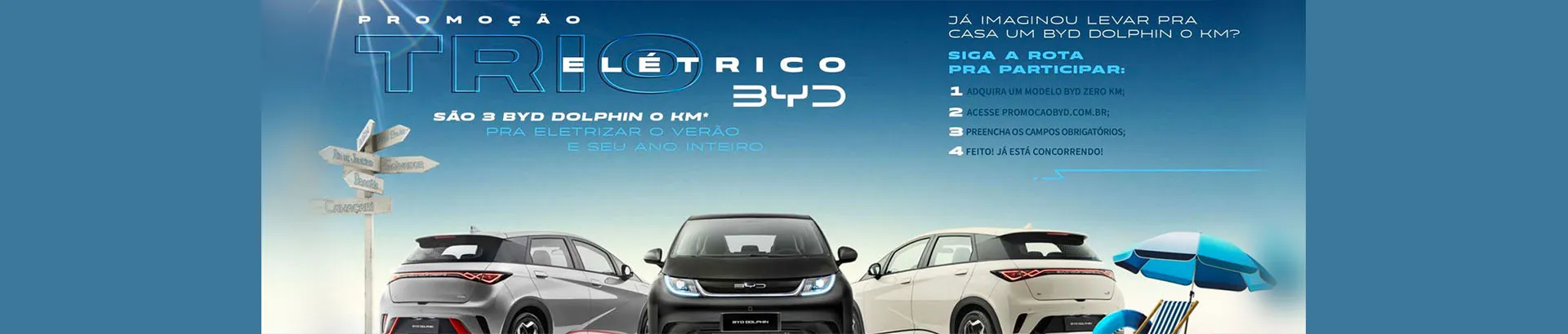 Promoção BYD Trio Elétrico 2024