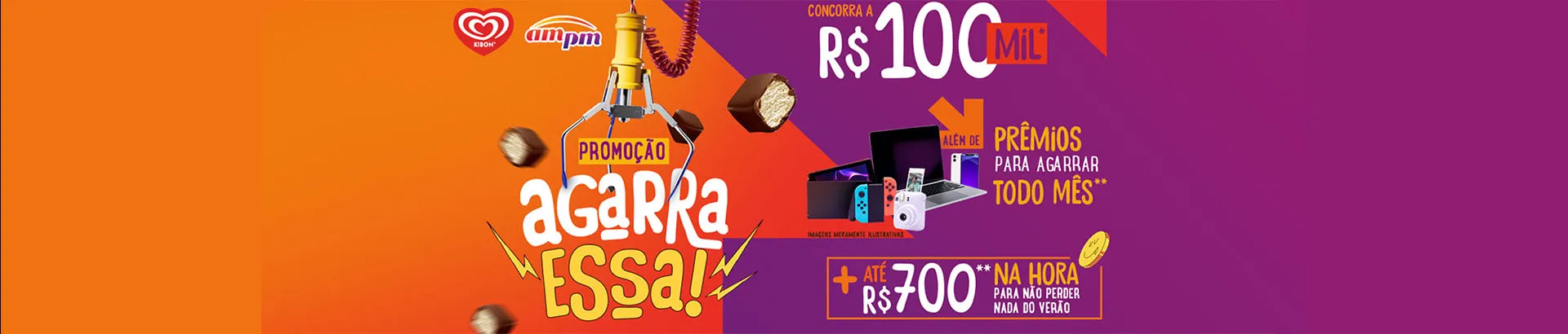 Promoção Kibon 2024 Agarra Essa