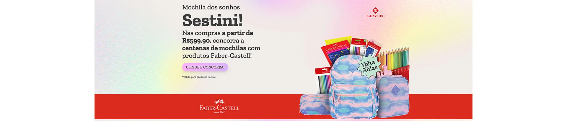 Promoção Sestini 2024 Mochila dos Sonhos