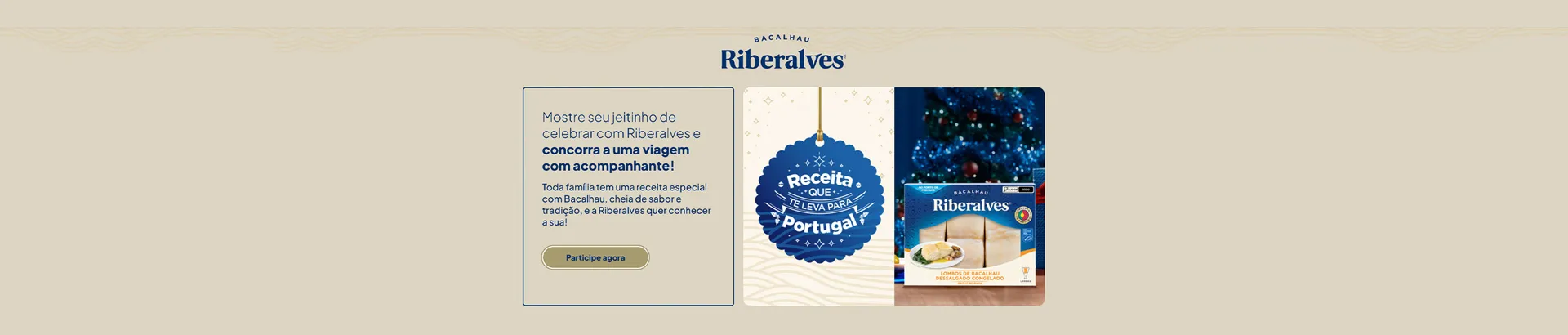 Promoção Ribeiralves Receita que te Leva pra Portugal 2024