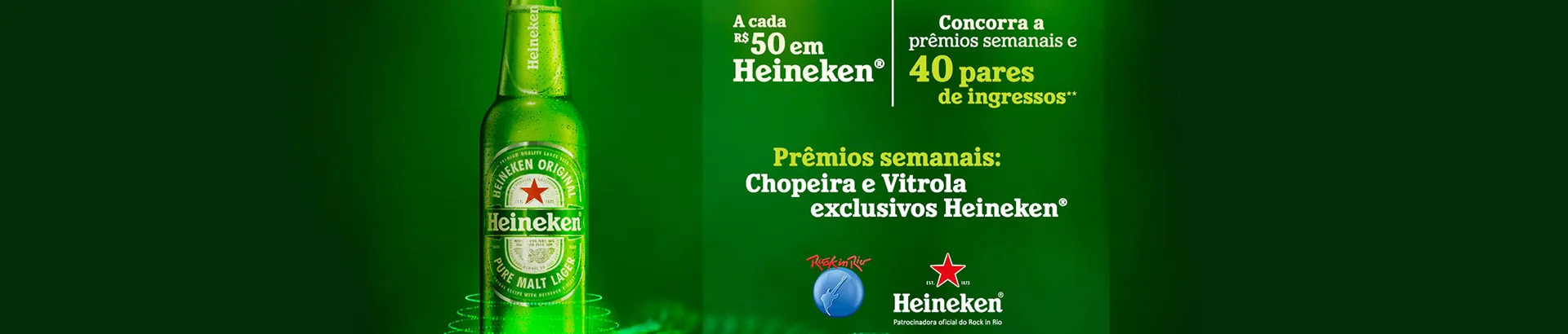 Promoção Heineken Te Leva ao Rock In Rio 2024