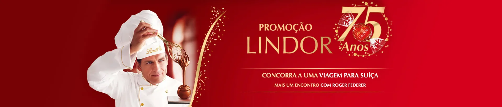 Promoção Lindt 75 Anos 2024