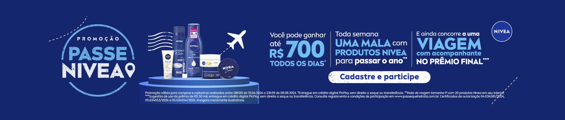 Promoção Passe NIVEA 2024