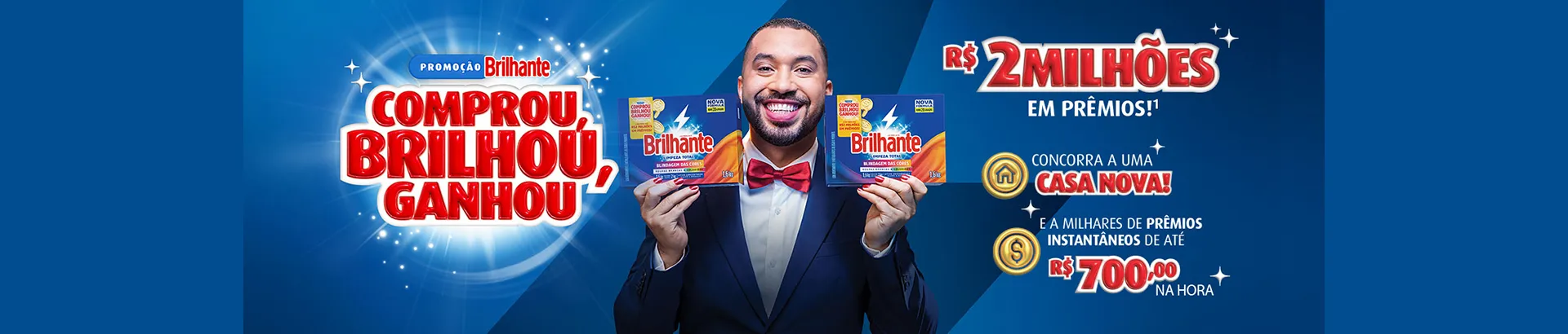 Promoção Brilhante Comprou, Brilhou, Ganhou 2024