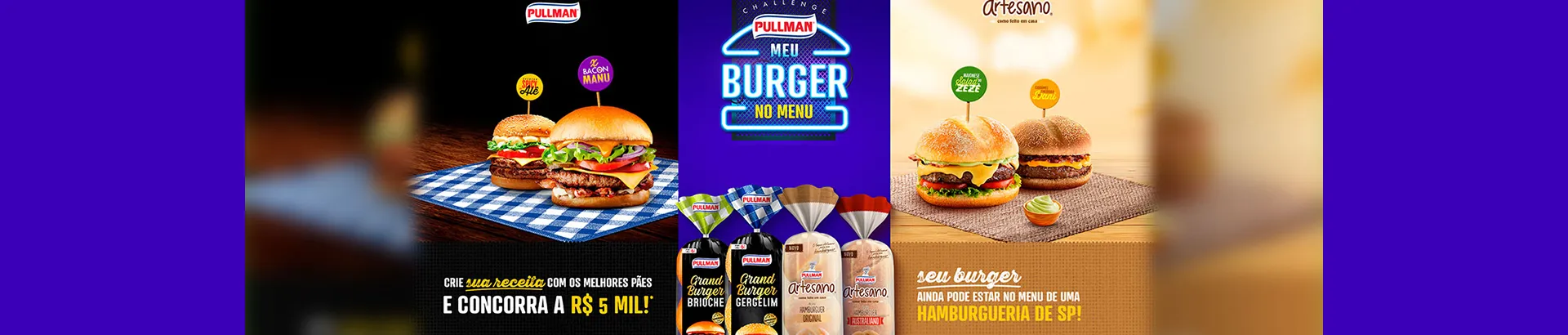 Promoção Pullmann Meu Burguer no Menu 2024