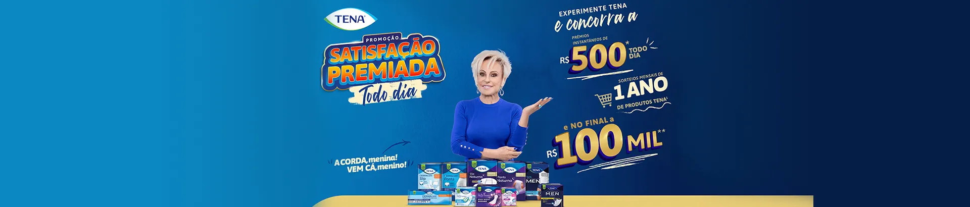 Promoção Tena 2024 Satisfação Premiada Todo Dia