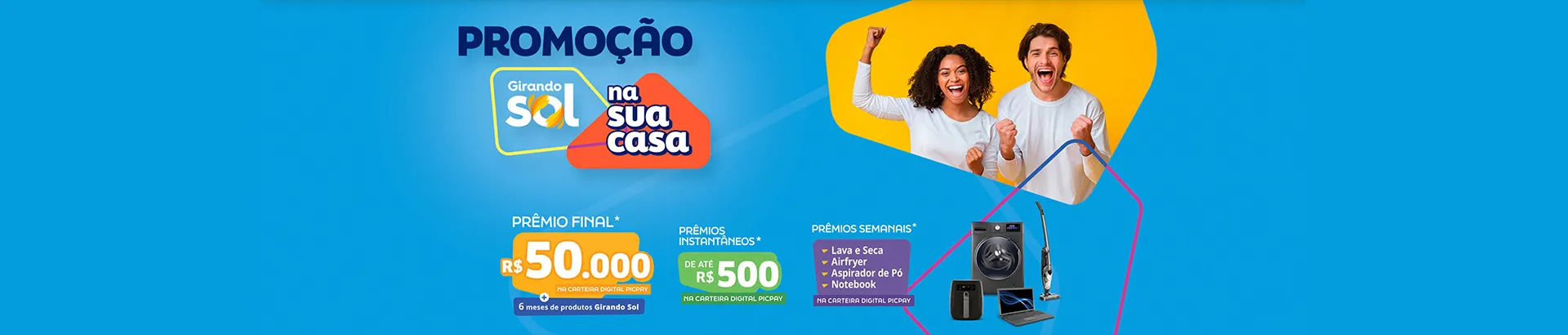 Promoção Girando Sol Na Sua Casa 2024