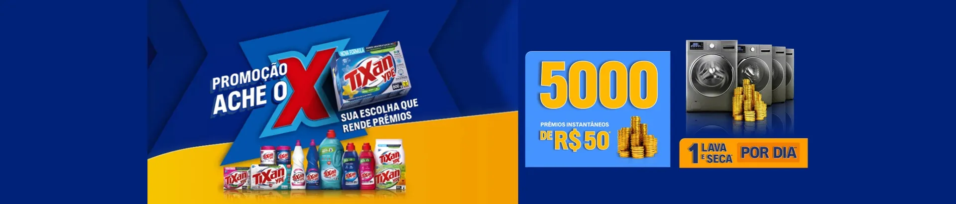 Promoção Ypê Tixan 2024 Ache o X