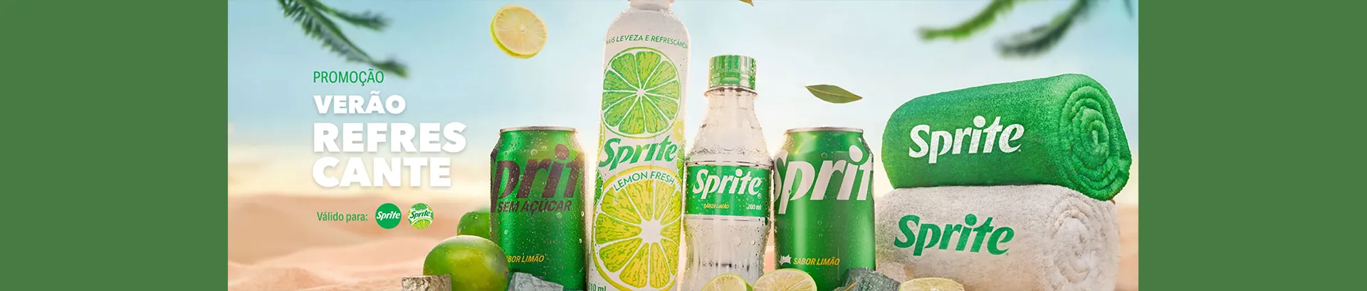 Promoção Sprite 2024 Verão Refrescante