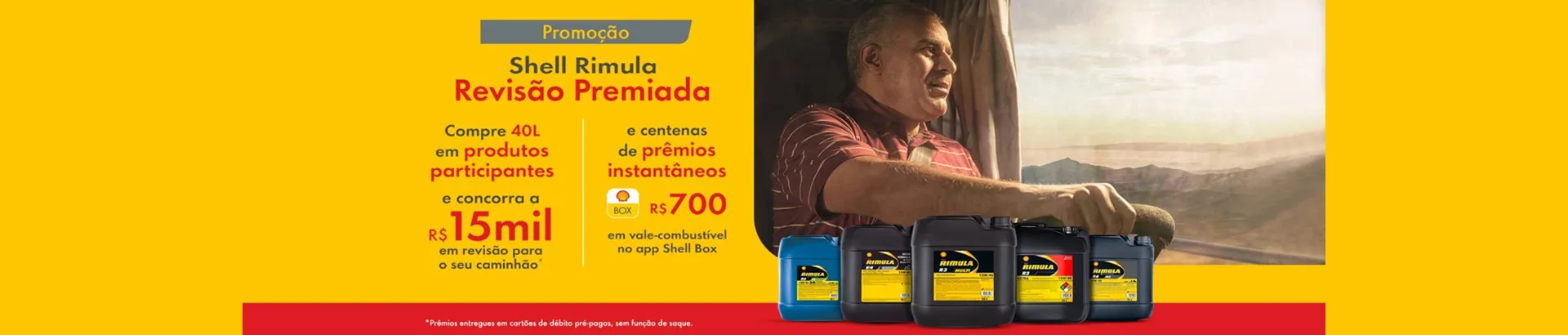 Promoção Shell Rimula 2024 Revisão Premiada