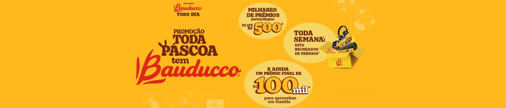 Promoção Bauducco 2024 Toda Páscoa tem Bauducco