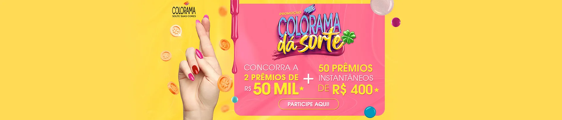 Promoção Colorama da Sorte 2024