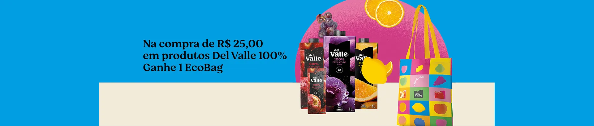 Promoção Del Valle 100% 2024