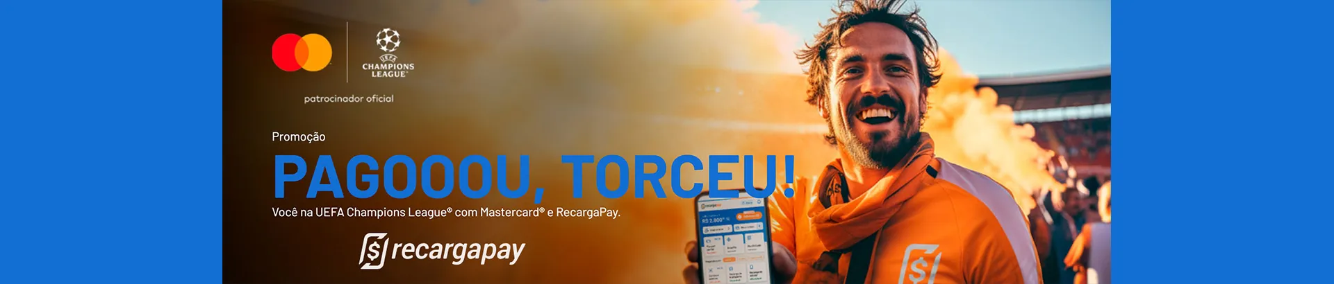 Promoção RecargaPay Pagou, Torceu 2024